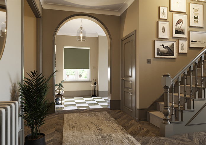 William Morris At Home Waltham (Blackout), Moss - Twist&Fit Roller Blind - Image 7